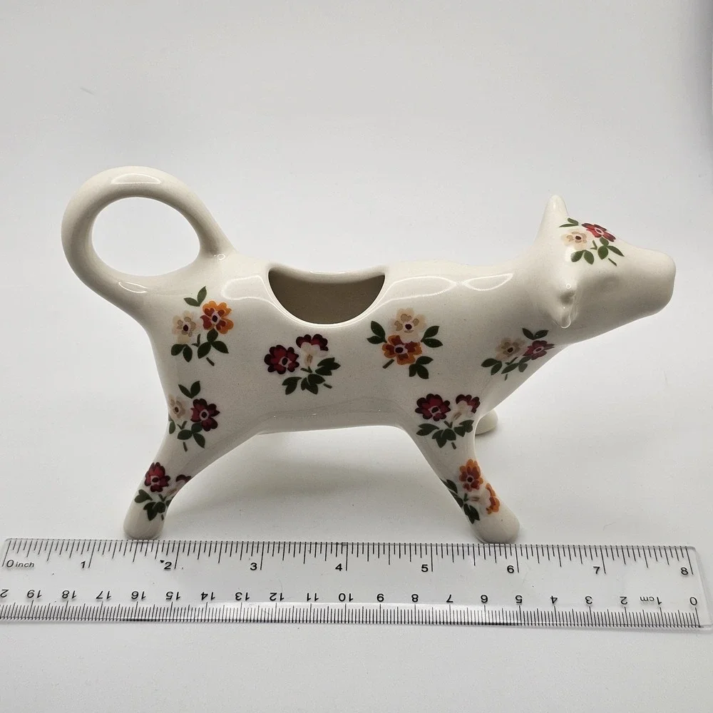 Rare Pioneer Woman Posey Fall Flower Cow Creamer 